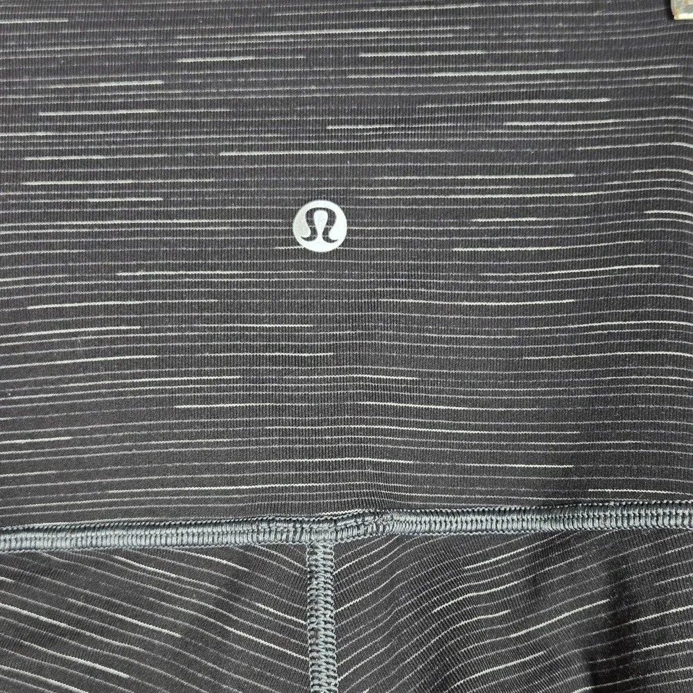 Lululemon Wunder Under High Rise Leggings 4 Space Dye Ombré Black Gray‎ 33